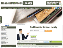 Tablet Screenshot of financialserviceslocally.co.uk